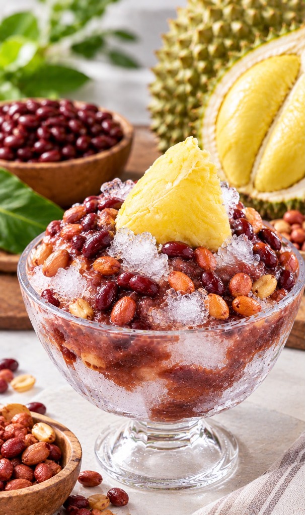 Es Kacang Merah Durian